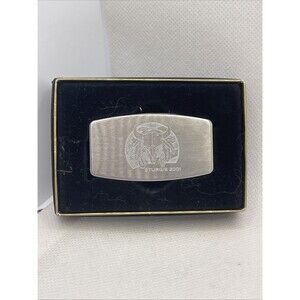 ZIPPO 2001  STURGIS  File/Money Clip  NEW IN BOX